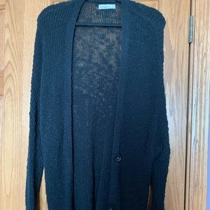 Abercrombie and Fitch black cardigan